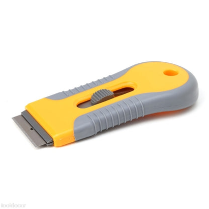 ELECTROPRIME 3 PCS Plastic Handle Razor Architectural Glass Remover Blade