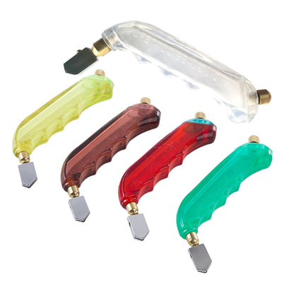 ELECTROPRIME Professional Oil-filled Tungsten Carbide Bottle Glass Cutting Machine, Random Color Delivery