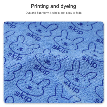ELECTROPRIME 25*50cm Cute Baby Kid Towel Face Microfiber Absorbent Drying Bath Beach Towel Washcloth Swimwear Baby Towel Cotton Kids Towel(Dark blue)