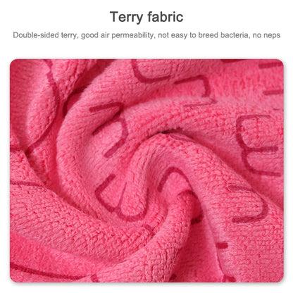 ELECTROPRIME 25*50cm Cute Baby Kid Towel Face Microfiber Absorbent Drying Bath Beach Towel Washcloth Swimwear Baby Towel Cotton Kids Towel(Dark blue)