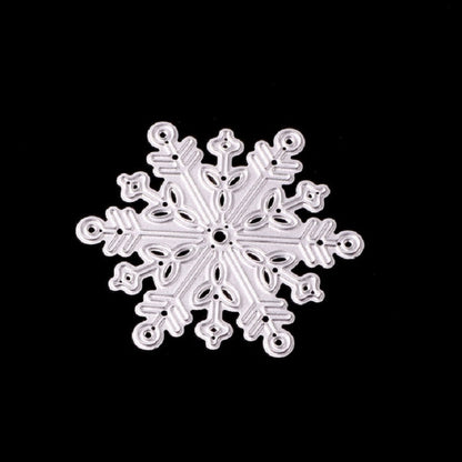 ELECTROPRIME Christmas Snowflake Metal Cutting Mold Homemade Scrapbook Album Stamp Paper Card Embossing