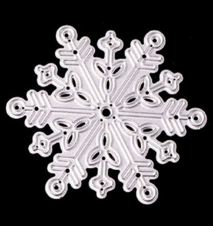 ELECTROPRIME Christmas Snowflake Metal Cutting Mold Homemade Scrapbook Album Stamp Paper Card Embossing