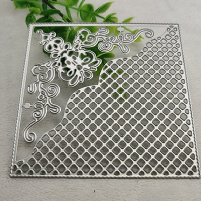 ELECTROPRIME DIY Album Card Making Tool Cutting Template Square Grid Cutting Knife