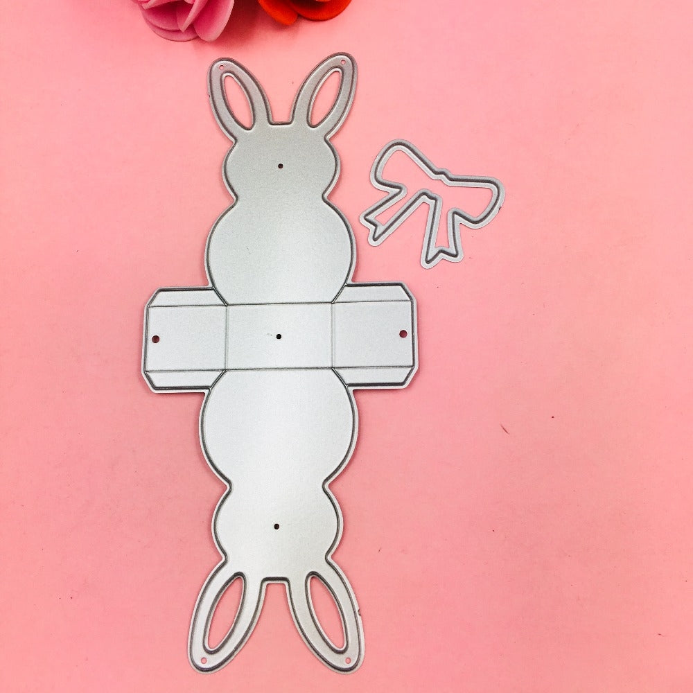 ELECTROPRIME DIY Rabbit Decoration Knife Mold Scrapbook Album Stamp Decoration Relief