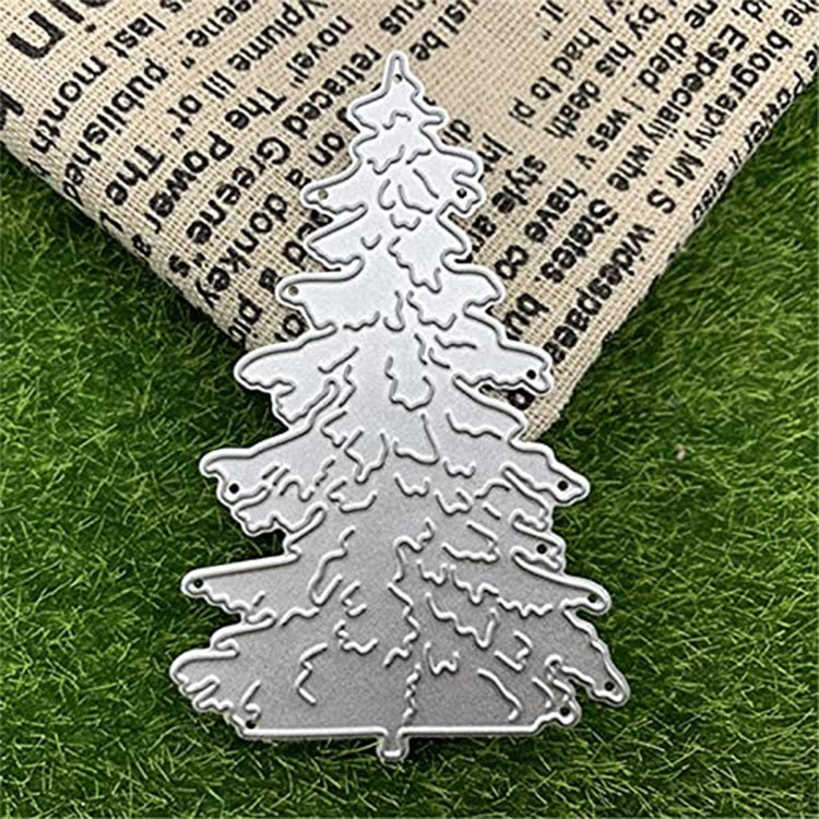 ELECTROPRIME Metal Embossing Cutter Dies DIY Carbon Steel Cutter Die Christmas Tree Cutter Die