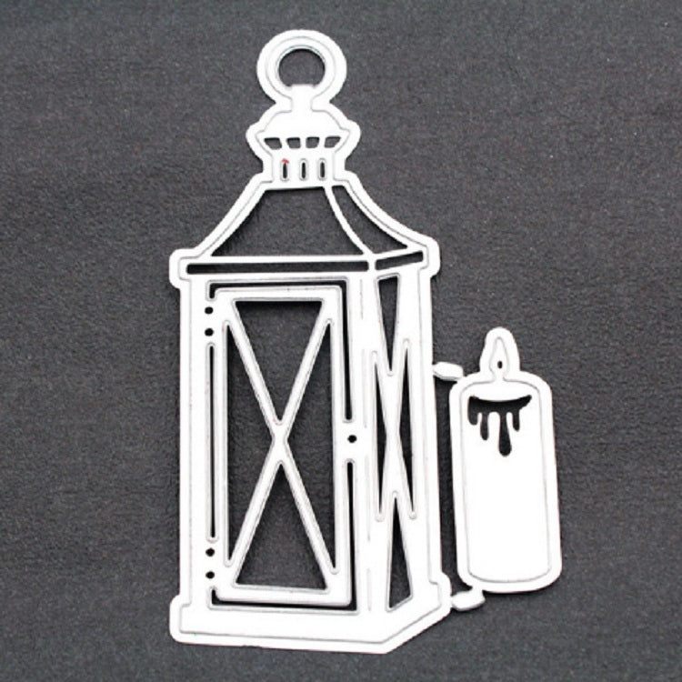 ELECTROPRIME Lantern Candle Carbon Steel Knife Mold DIY Photo Album Cutting Book Greeting Card Embossing Cutting Knife Mold