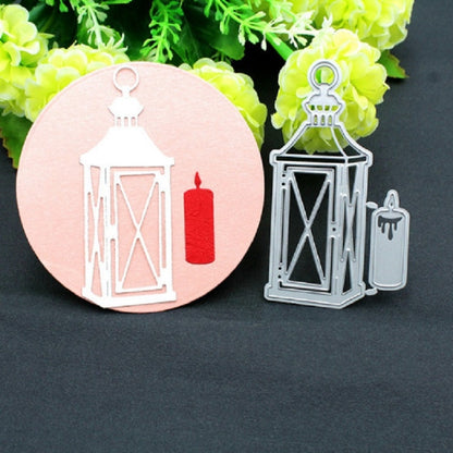 ELECTROPRIME Lantern Candle Carbon Steel Knife Mold DIY Photo Album Cutting Book Greeting Card Embossing Cutting Knife Mold