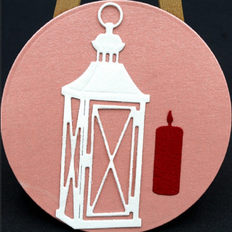 ELECTROPRIME Lantern Candle Carbon Steel Knife Mold DIY Photo Album Cutting Book Greeting Card Embossing Cutting Knife Mold