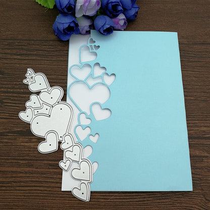 ELECTROPRIME Love Border Carbon Steel Knife Model Children's Puzzle DIY Embossing Knife Mold