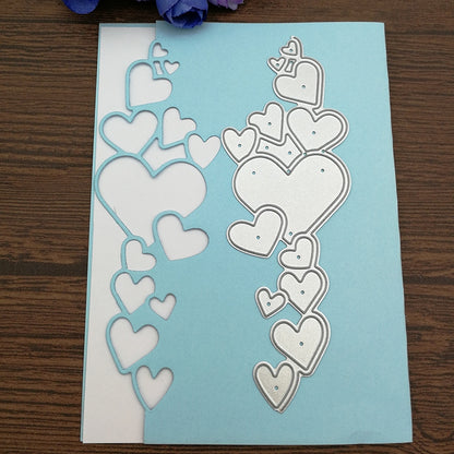 ELECTROPRIME Love Border Carbon Steel Knife Model Children's Puzzle DIY Embossing Knife Mold
