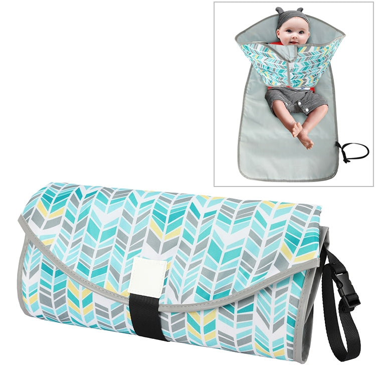 ELECTROPRIME Baby Changing Diaper Pad Portable Folding Waterproof Nursing Pad, Size:One size(Small maple leaf)