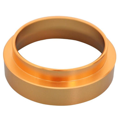 ELECTROPRIME Coffee Machine Powder Picker Powder Ring Anti-flying Powder Quantitative Ring Espresso 58mm without Magnetic Machine Accessories, Specification:58mm(Gold)