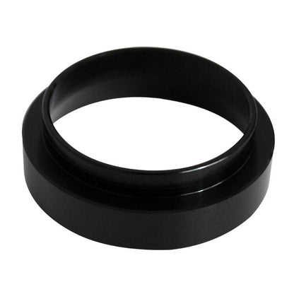 ELECTROPRIME Coffee Machine Powder Picker Powder Ring Anti-flying Powder Quantitative Ring Espresso 58mm without Magnetic Machine Accessories, Specification:58mm(Black)