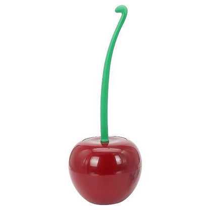 ELECTROPRIME Cherry Shaped Toilet Brush Bathroom Creative Lovely Lavatory Brush Toilet Cleaning Kit(Red)