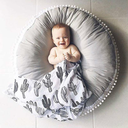 ELECTROPRIME Baby Bean Bag Chair Infantil Feeding Chair Multi-function Nursling Baby Car Seat Children Seat Sofa(Gray)