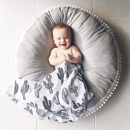 ELECTROPRIME Baby Bean Bag Chair Infantil Feeding Chair Multi-function Nursling Baby Car Seat Children Seat Sofa(Gray)