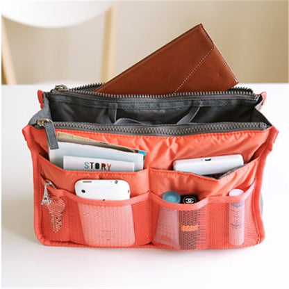 ELECTROPRIME Waterproof Folding Travel Bag Nylon Large Capacity Sundries Storage Bag(Red)