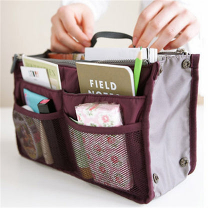 ELECTROPRIME Waterproof Folding Travel Bag Nylon Large Capacity Sundries Storage Bag(Wine)