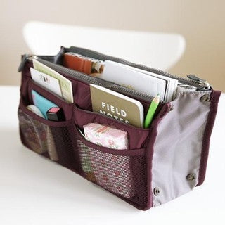 ELECTROPRIME Waterproof Folding Travel Bag Nylon Large Capacity Sundries Storage Bag(Wine)