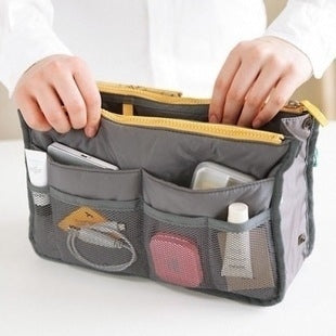 ELECTROPRIME Waterproof Folding Travel Bag Nylon Large Capacity Sundries Storage Bag(Gray)