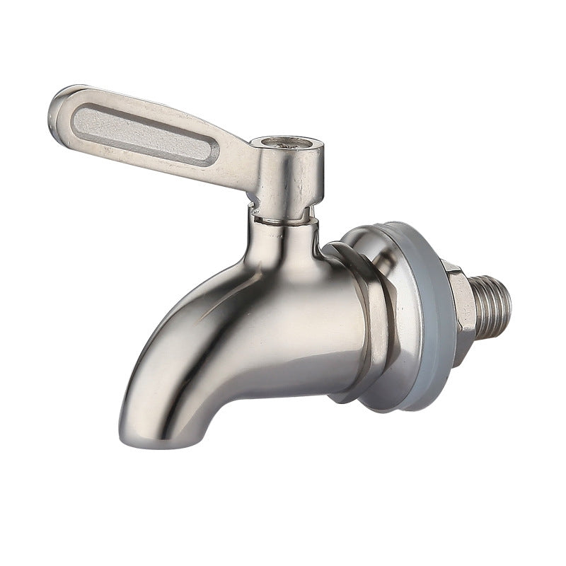 ELECTROPRIME Drink Dispenser Beverage Wine Barrel Tap Spigot Stainless Steel Coffee Juice Faucet