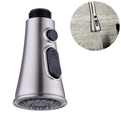 ELECTROPRIME Kitchen Horn Button Switch Pausable Faucet Sprinkler Water Saving Nozzle Sprayer Filter
