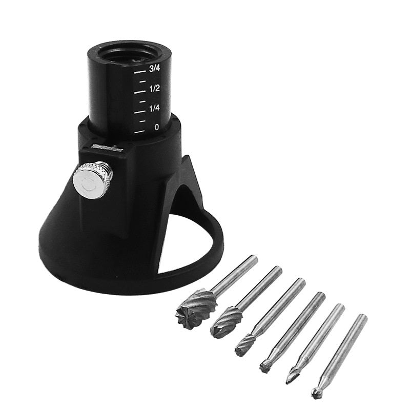 ELECTROPRIME Electric Grinder Locator Milling Cutter Multi-rotation Tool Cutting High Speed Steel Router Drilling Tool