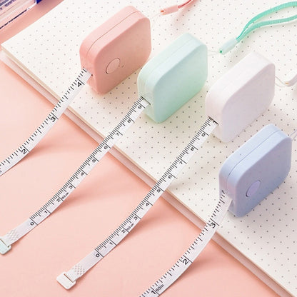 ELECTROPRIME 1.5M Mini Cute Portable Leather Measuring Tape(Random Color Delivery)