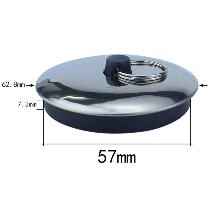 ELECTROPRIME 3 PCS Sink Rubber Plug Wash Basin Bathtub Plug Mop Pool Laundry Pool Blocking Plug, Specification:L