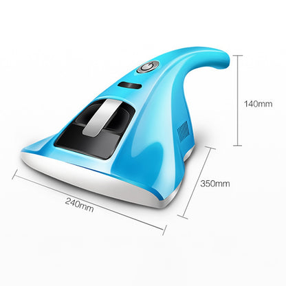 ELECTROPRIME Anti-Dust Mites UV Vacuum Cleaner Household Handheld UV Vacuum Cleaner,Anti-Bacterial Portable with Hight Efficiency, Plug:UK Plug(Blue)
