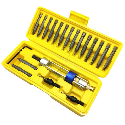 ELECTROPRIME Woodworking Hole Countersink Drill Bit Dual Purpose Multi-function Screw