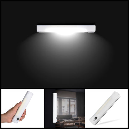 ELECTROPRIME 2 PCS COB LED Switch Energy Saving Night Light Porch Wall Lamp with Magnetic Strip