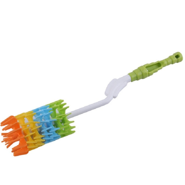 ELECTROPRIME Silicone Baby Bottle Brush Cleaning Pacifier Nozzle Tube Cup Silicone Brush
