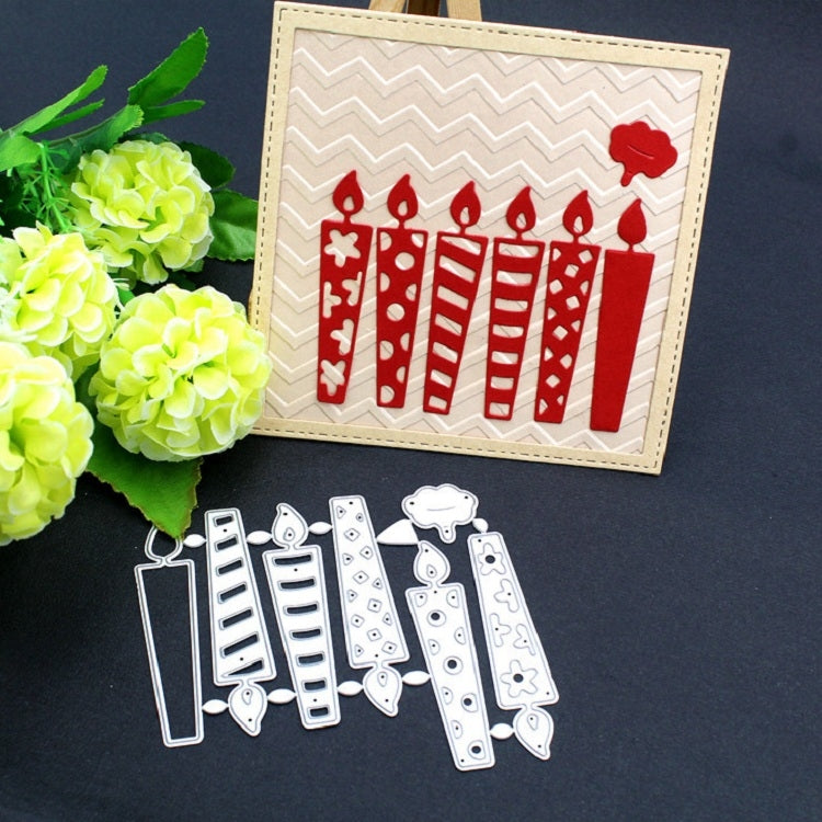 ELECTROPRIME 7 In 1 Cut Book Etching Knife Die Birthday Candle Carbon Steel Die