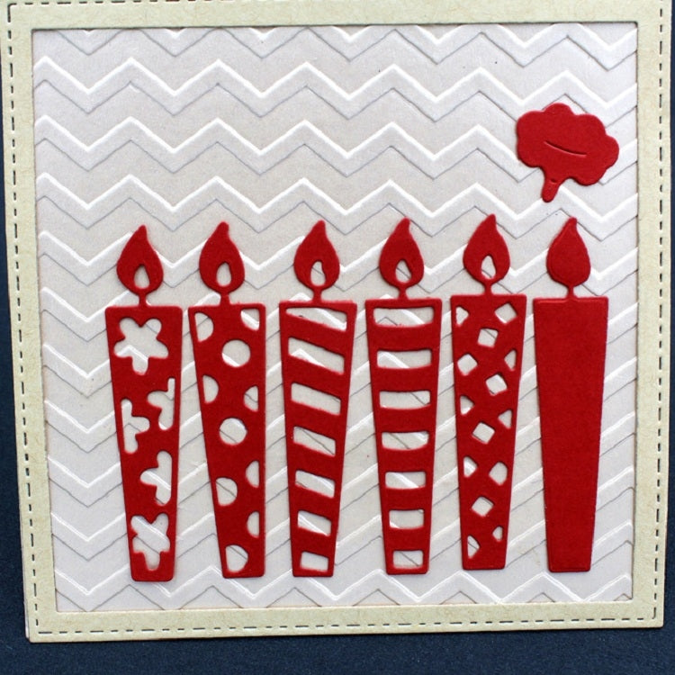 ELECTROPRIME 7 In 1 Cut Book Etching Knife Die Birthday Candle Carbon Steel Die