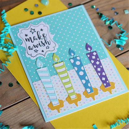 ELECTROPRIME 7 In 1 Cut Book Etching Knife Die Birthday Candle Carbon Steel Die
