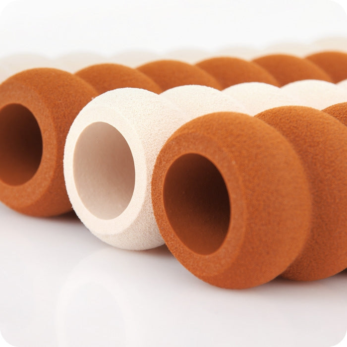ELECTROPRIME Baby Child Safety Doorknob Pad Cases Spiral Anti-collision Security Door Handle Protective Sleeve(Beige)