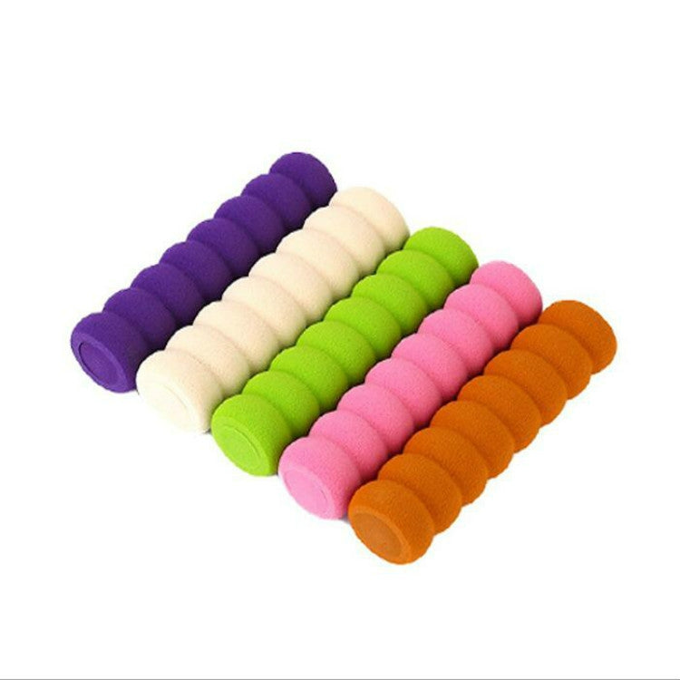 ELECTROPRIME Baby Child Safety Doorknob Pad Cases Spiral Anti-collision Security Door Handle Protective Sleeve(Beige)
