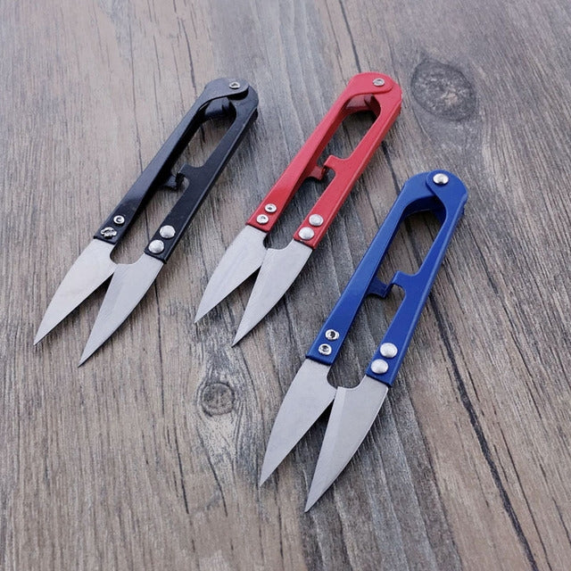 ELECTROPRIME 10 PCS Stainless Steel Mini Household Embroidery Scissors(Random Color Delivery)