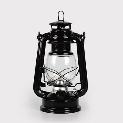 ELECTROPRIME Retro Nostalgic Wrought Iron Portable Putdoor Tent Camping Light(Black)