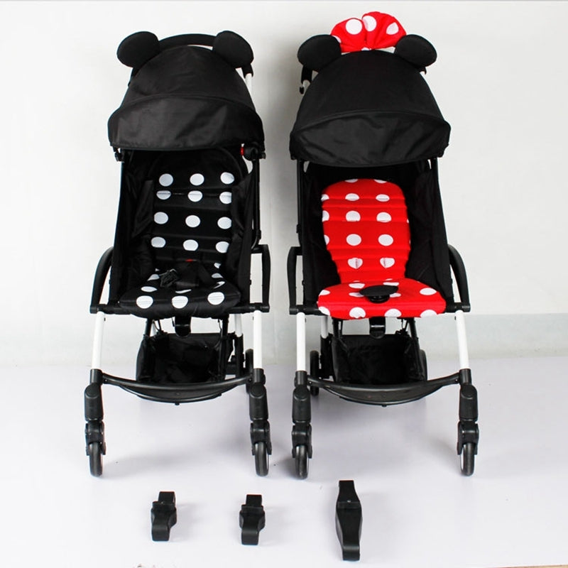 ELECTROPRIME 3 PCS Stroller Accessories Connector Adapter Detachable for Baby