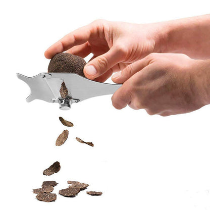 ELECTROPRIME Fork-shaped Chocolate Planer Stainless Steel Truffle Slicer Cheese Grater