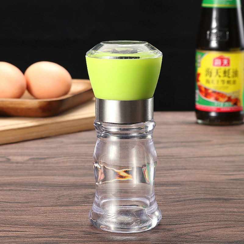 ELECTROPRIME Multi-Function Seasoning Tank Kitchen Gadget Manual Creative Pepper Grinder(Green)