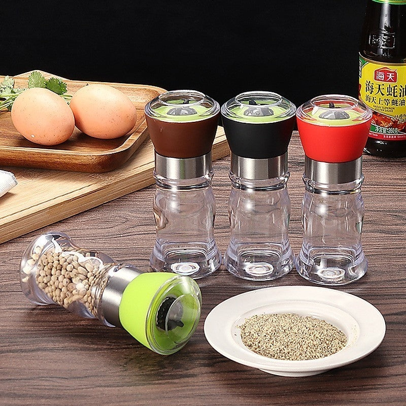 ELECTROPRIME Multi-Function Seasoning Tank Kitchen Gadget Manual Creative Pepper Grinder(Green)