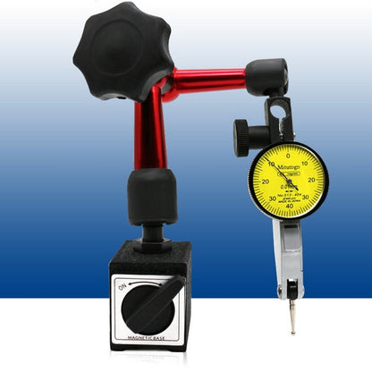 ELECTROPRIME Magnetic Base  Universal Mechanical Magnetic Watch Stand Dial Indicator Bracket, Style:Leverage Dial Indicator