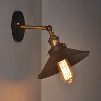 ELECTROPRIME Retro Bar Aisle Staircase Balcony Engineering LED Wall Lamp, Size:22cm