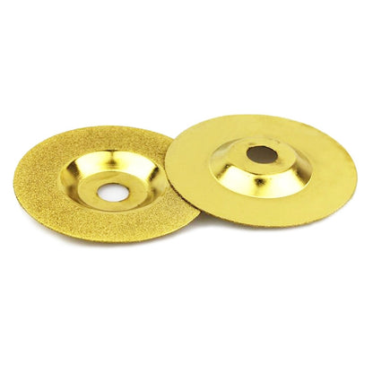 ELECTROPRIME 100mm Electroplated Diamond Grinding Slice Glass Grinding Disc 4 Inch Diamond Cutting Piece Alloy Sand Circular Saw Blade(Picture Three)