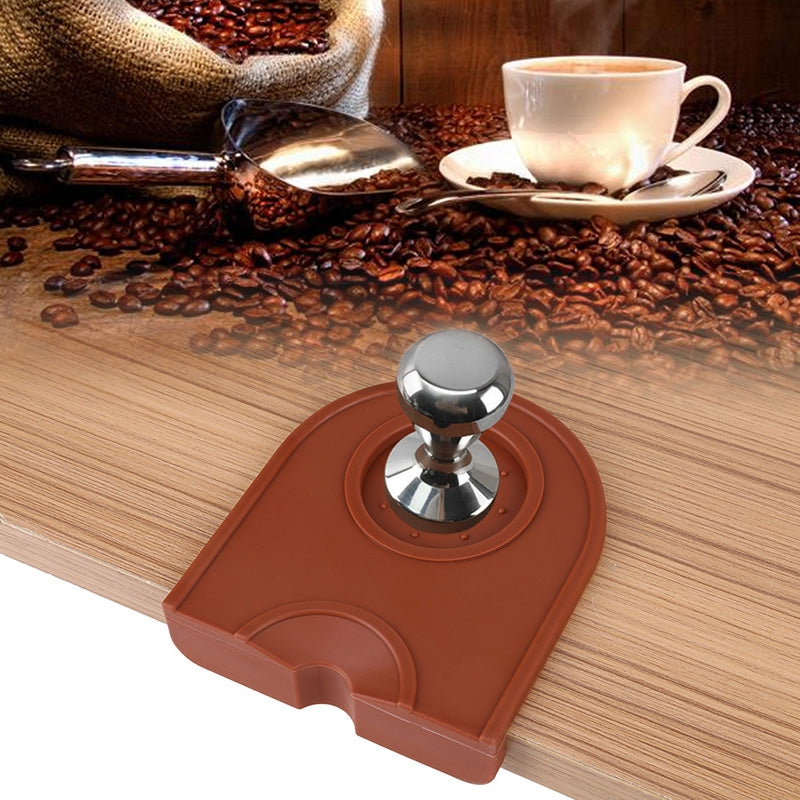 ELECTROPRIME Pressure Pad Non-slip Filling Corner Coffee Pad, Size:Small 12.5×14cm(Brown)