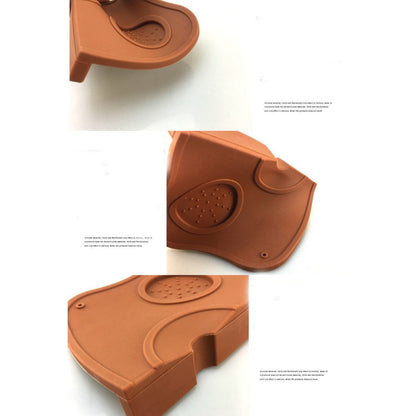 ELECTROPRIME Pressure Pad Non-slip Filling Corner Coffee Pad, Size:Extra Large 16×22cm(Brown)