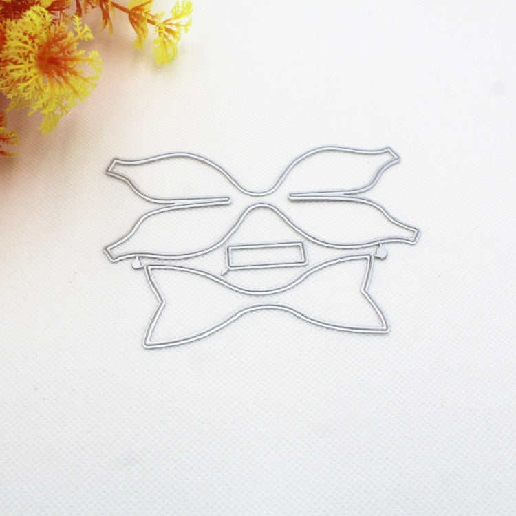 ELECTROPRIME 3D Bow Scrapbook Envelope Paper Mold Metal Embossing Cutting Knife Mold